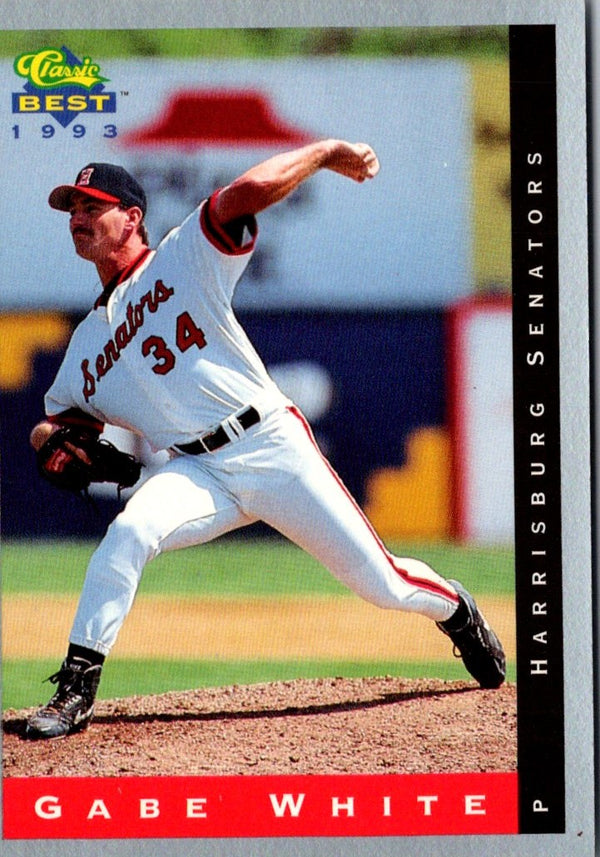 1993 Classic Best Gabe White #34