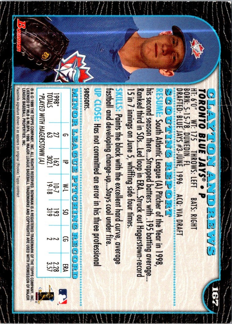 1999 Bowman Clayton Andrews