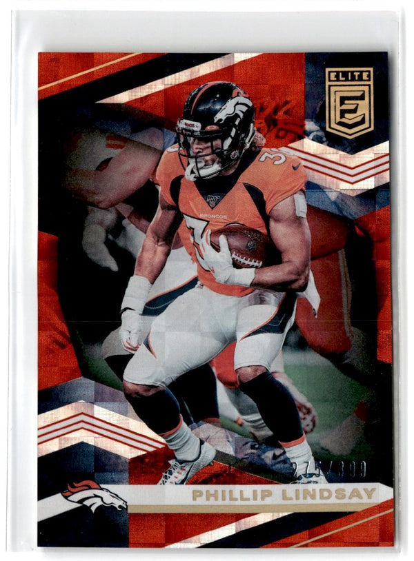 2019 Panini Obsidian Phillip Lindsay #44 /125