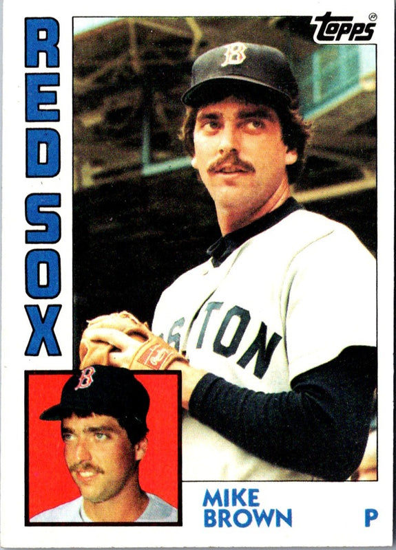 1984 Topps Mike Brown #472 Rookie