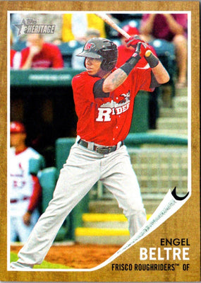 2011 Topps Heritage Minor League Engel Beltre #63