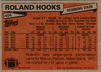 1981 Topps Roland Hooks #404