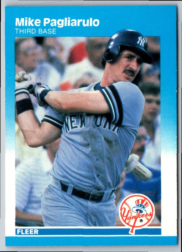 1987 Fleer Mike Pagliarulo #107