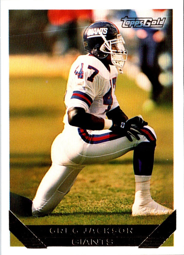 1993 Topps Greg Jackson #382