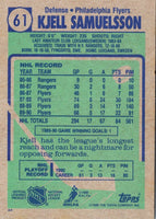 1990 Topps Kjell Samuelsson #61