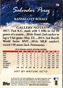 2017 Topps Gallery Salvador Perez