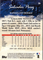 2017 Topps Gallery Salvador Perez #98