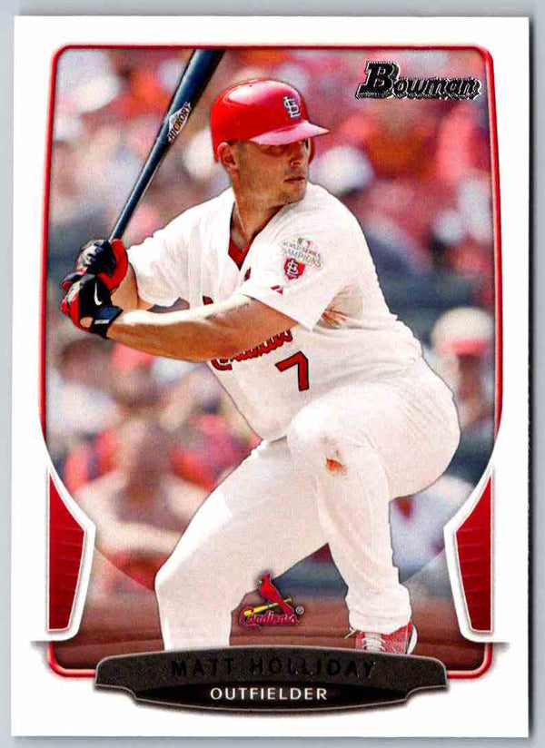 2013 Bowman Matt Holliday #98