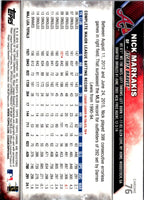 2016 Topps Chrome Nick Markakis #76