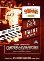 2015 Panini Contenders Peter O'Brien #76