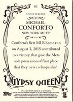 2016 Topps Gypsy Queen Michael Conforto #61 Rookie