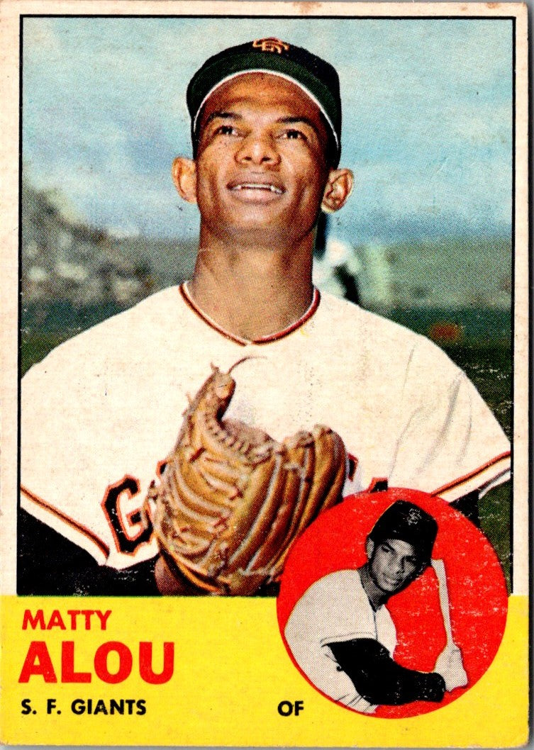 1963 Topps Matty Alou