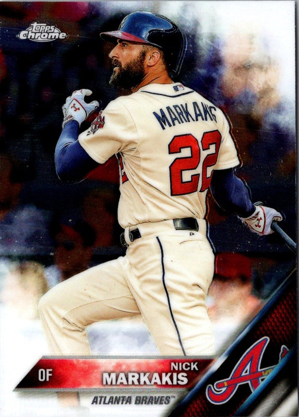 2016 Topps Chrome Nick Markakis #76