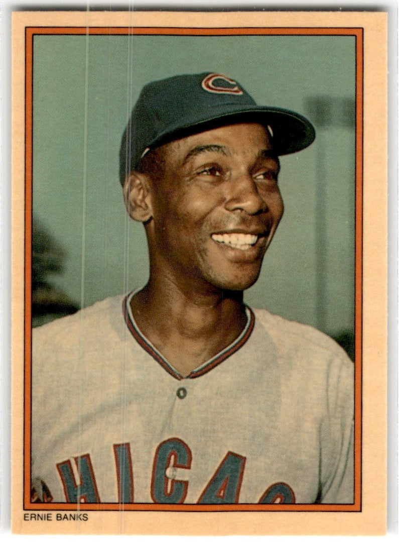 1985 Topps Circle K Ernie Banks