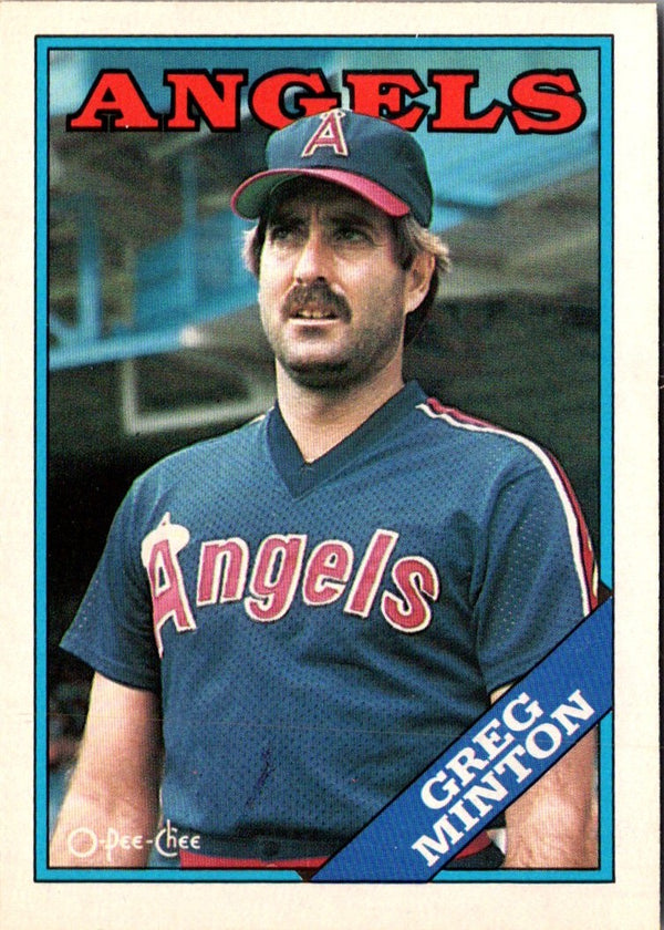 1988 O-Pee-Chee Greg Minton #129