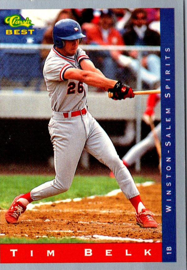 1993 Classic Best Tim Belk #271