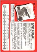 1986 Topps Kay-Bee Young Superstars of Baseball Earnie Riles #26