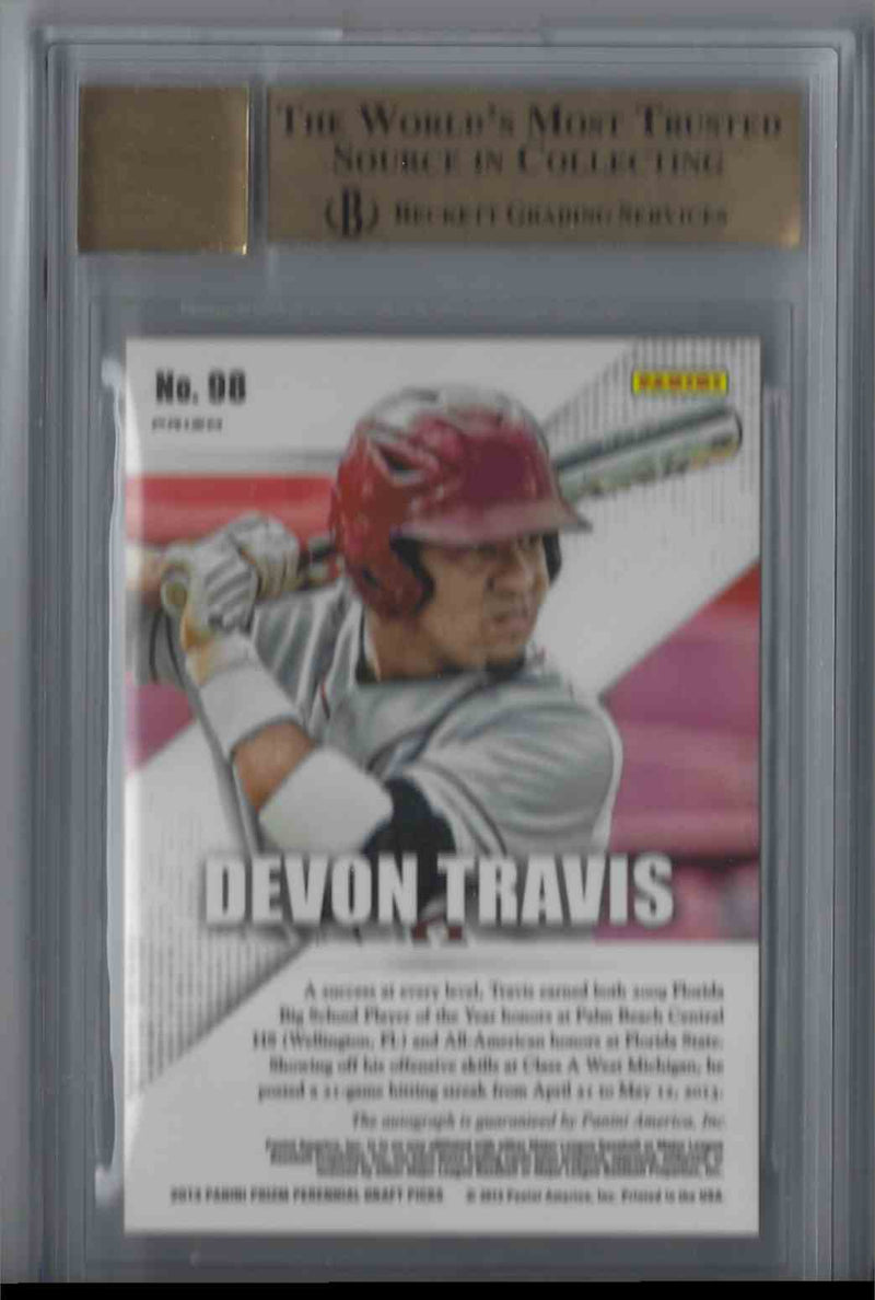 2013 Panini Prizm Devon Travis Gem