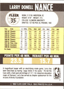 1990 Fleer Larry Nance