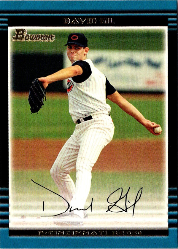 2002 Bowman David Gil #401