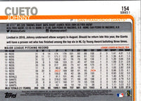 2019 Topps San Francisco Giants Johnny Cueto #SG-4