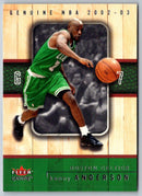 2002 Fleer Genuine Kenny Anderson