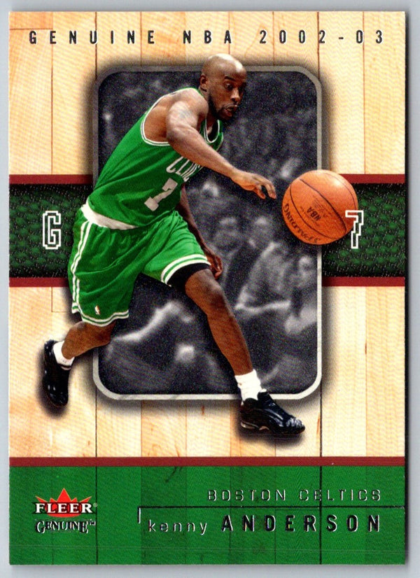 2002 Fleer Genuine Kenny Anderson #87