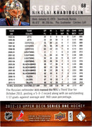 2012 Upper Deck Nikolai Khabibulin