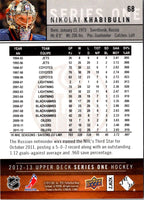 2012 Upper Deck Nikolai Khabibulin #68