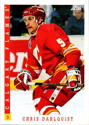 1993 Score Chris Dahlquist #314