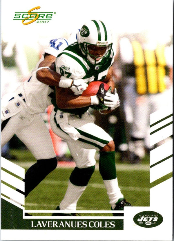 2007 Score Laveranues Coles #168