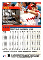 2000 Topps Opening Day Rafael Palmeiro #155