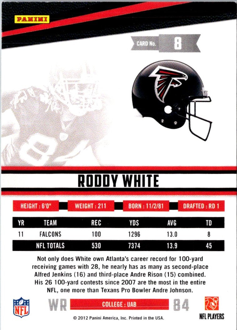 2012 Panini Roddy White