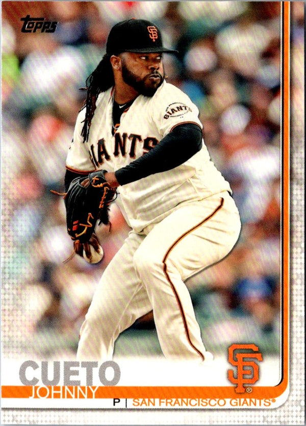 2019 Topps San Francisco Giants Johnny Cueto #SG-4