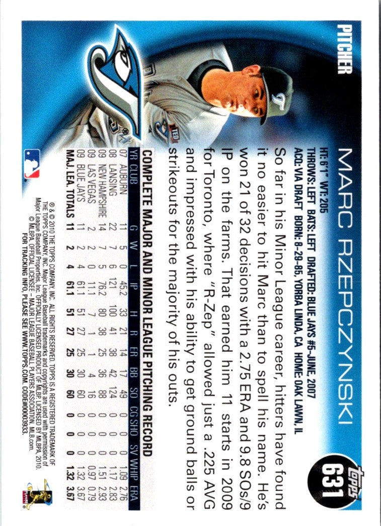 2010 Topps Marc Rzepczynski