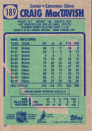 1990 Topps Craig MacTavish