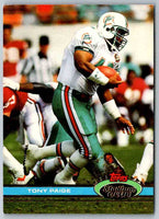 1991 Topps Stadium Club Football Tony Paige #65