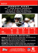 2007 Bowman Chrome Jarrett Hicks