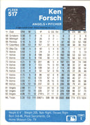 1984 Fleer Ken Forsch