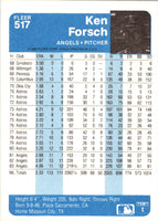 1984 Fleer Ken Forsch #517