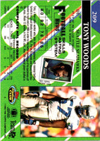 1993 Stadium Club Super Teams Bowl Tony Woods #209