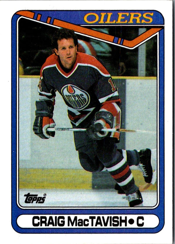 1990 Topps Craig MacTavish #189