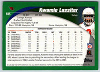2011 Topps Football Kwamie Lassiter #185