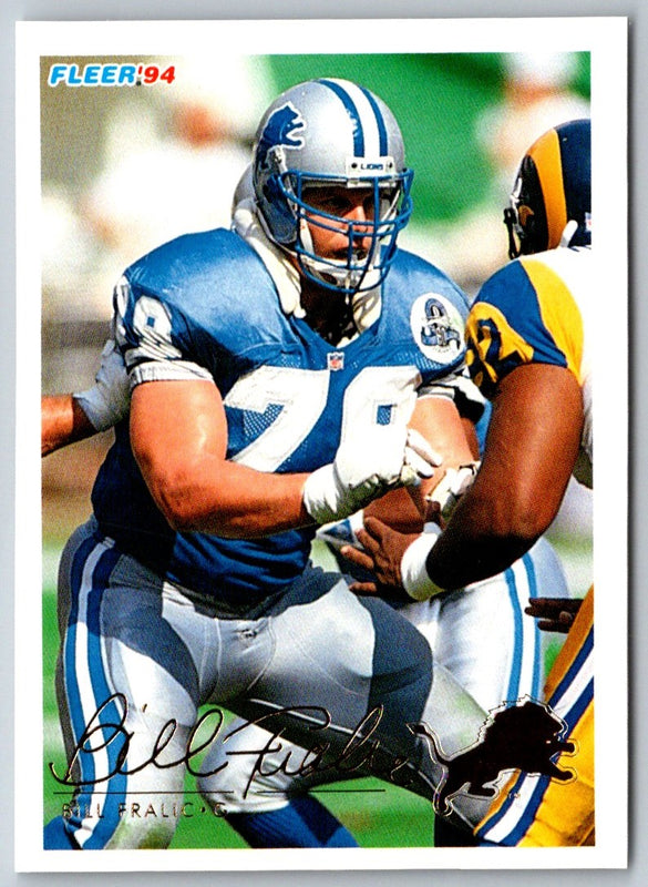 1994 Fleer Bill Fralic #148