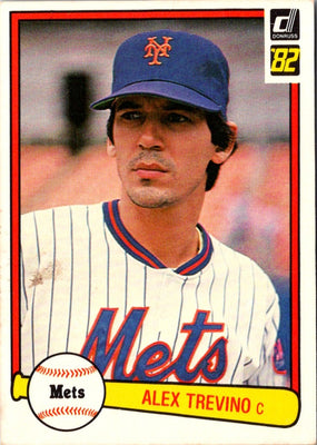 1982 Donruss Alex Trevino #350