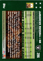 2007 Topps Jamarcus Russell #286 Rookie