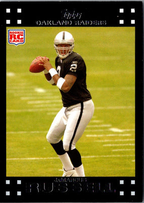 2007 Topps Jamarcus Russell #286 Rookie