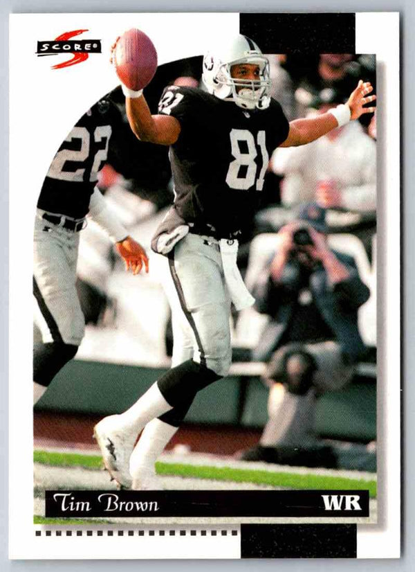 1996 Score Tim Brown #30