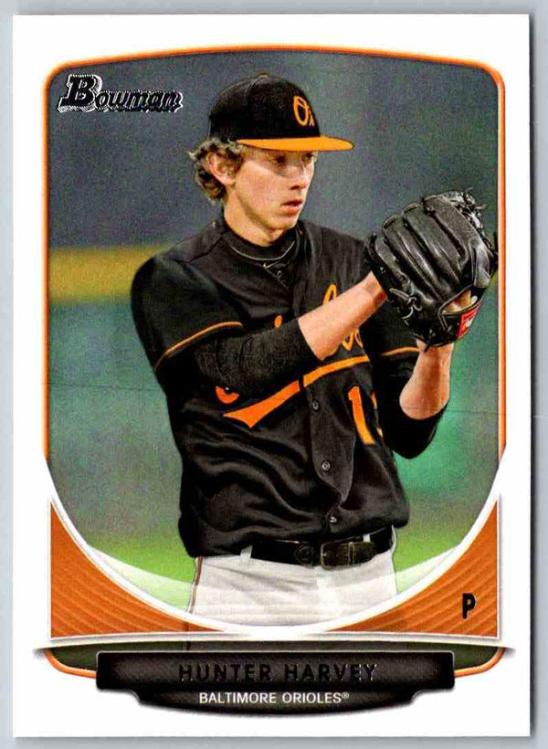 2014 Bowman Hunter Harvey #BDPP33