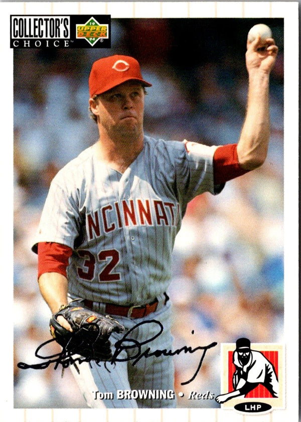1994 Collector's Choice Tom Browning #439